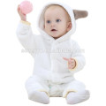 2018 popular animal lindo paño, bebés niños niñas oso espesar algodón Onesie ropa de dormir mameluco recién nacido ropa de invierno